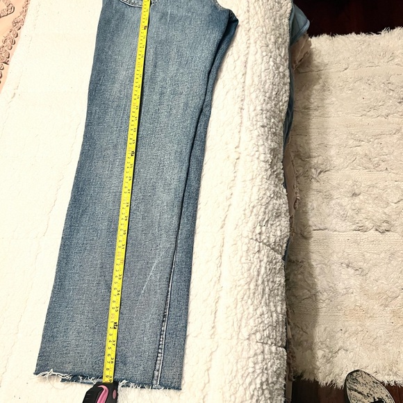 L'AGENCE Light Blue Straight Leg Jeans - Picture 10 of 12